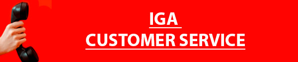 IGA Customer Service