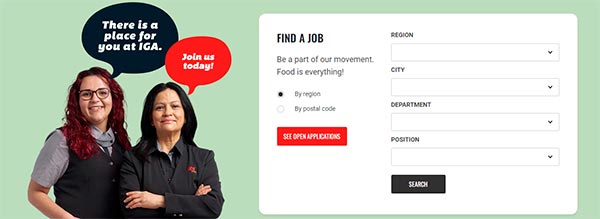 IGA Employee Login Find Job