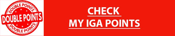 IGA Points Check Balance