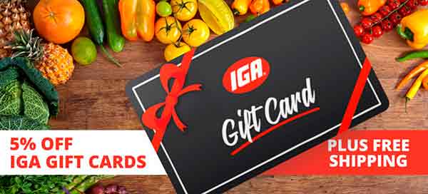 IGA Points Check Balance in Shop